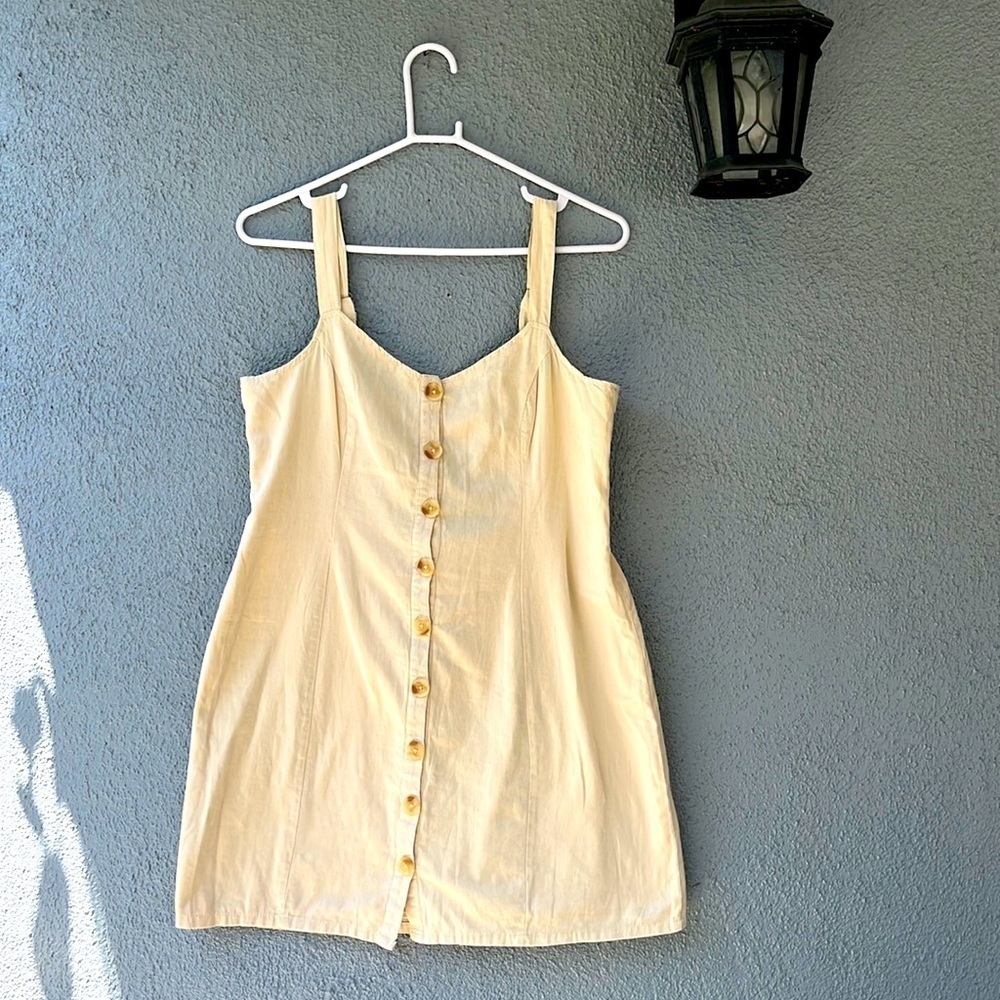 NWT linen tank dress